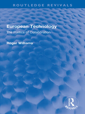 cover image of European Technology